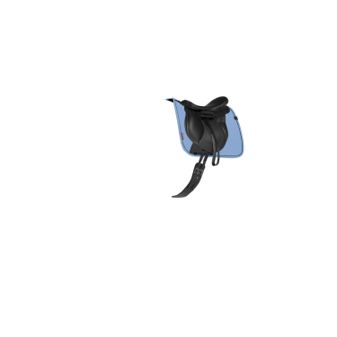 Tappetino da dressage LeMieux Essence Square Blu polvere