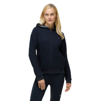 Felpa con cappuccio e zip Beverly Tommy Hilfiger Equestrian donna Cielo del deserto Blu