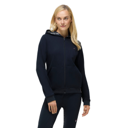 Felpa con cappuccio e zip Beverly Tommy Hilfiger Equestrian donna Cielo del deserto Blu Felpa con cappuccio e zip Beverly Tommy Hilfiger Equestrian donna Cielo del deserto Blu