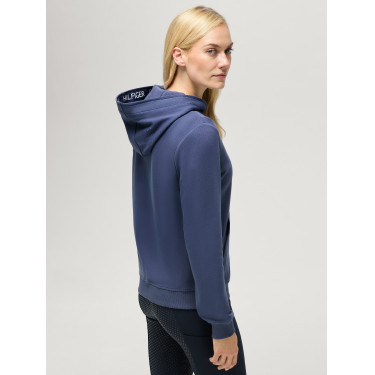 Felpa con cappuccio e zip Beverly Tommy Hilfiger Equestrian donna Indaco délavato Blu Felpa con cappuccio e zip Beverly Tommy Hilfiger Equestrian donna Indaco délavato Blu
