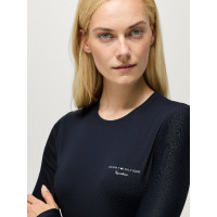 Maglietta Adel Sunguard a maniche lunghe Tommy Hilfiger Equestrian donna Cielo del deserto Blu Maglietta Adel Sunguard a maniche lunghe Tommy Hilfiger Equestrian donna Cielo del deserto Blu