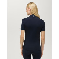 T-shirt da allenamento Tommy Hilfiger Equestrian Palma 1/4 zip donna maniche corte Cielo del deserto Blu T-shirt da allenamento Tommy Hilfiger Equestrian Palma 1/4 zip donna maniche corte Cielo del deserto Blu