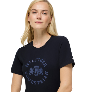 T-shirt a maniche corte Pasadena Tommy Hilfiger Equestrian donna Cielo del deserto Blu T-shirt a maniche corte Pasadena Tommy Hilfiger Equestrian donna Cielo del deserto Blu
