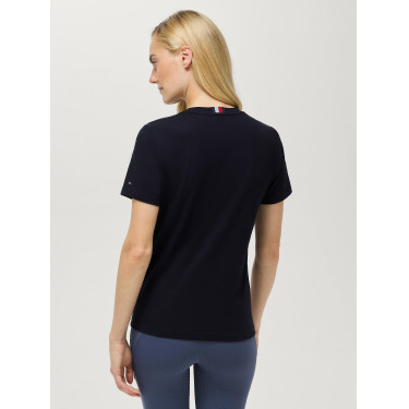 T-shirt a maniche corte Pasadena Tommy Hilfiger Equestrian donna Cielo del deserto Blu T-shirt a maniche corte Pasadena Tommy Hilfiger Equestrian donna Cielo del deserto Blu