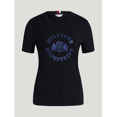 T-shirt a maniche corte Pasadena Tommy Hilfiger Equestrian donna Cielo del deserto Blu T-shirt a maniche corte Pasadena Tommy Hilfiger Equestrian donna Cielo del deserto Blu