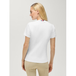 T-shirt a maniche corte con strass Tommy Hilfiger Equestrian Malibu donna Bianco ottico T-shirt a maniche corte con strass Tommy Hilfiger Equestrian Malibu donna Bianco ottico