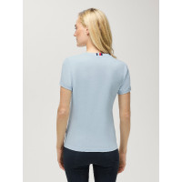 T-shirt a maniche corte con strass Tommy Hilfiger Equestrian Malibu donna Bianco ottico T-shirt a maniche corte con strass Tommy Hilfiger Equestrian Malibu donna Bianco ottico