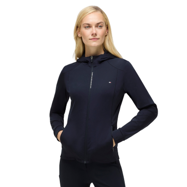 Giacca antivento Tommy Hilfiger Equestrian Nevada donna Cielo del deserto Blu
