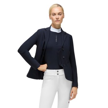 Giacca da concorso Vista Tommy Hilfiger Equestrian donna Cielo del deserto Blu Giacca da concorso Vista Tommy Hilfiger Equestrian donna Cielo del deserto Blu