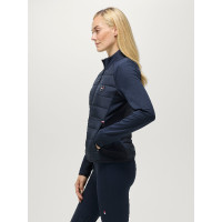 Giacca ibrida da donna Tommy Hilfiger Equestrian Napa Cielo del deserto Blu Giacca ibrida da donna Tommy Hilfiger Equestrian Napa Cielo del deserto Blu