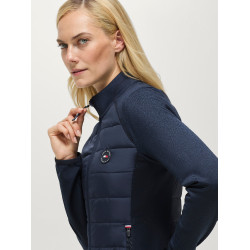 Giacca ibrida da donna Tommy Hilfiger Equestrian Napa Cielo del deserto Blu