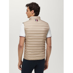 Gilet senza maniche trapuntato Tommy Hilfiger Equestrian Montero uomo Beige