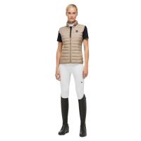 Gilet senza maniche trapuntato Tommy Hilfiger Equestrian Serano donna Beige Gilet senza maniche trapuntato Tommy Hilfiger Equestrian Serano donna Beige