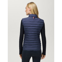 Gilet senza maniche trapuntato Tommy Hilfiger Equestrian Serano donna Beige