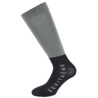 Calzini Equithème Compet 2 paia Grigio / blu navy