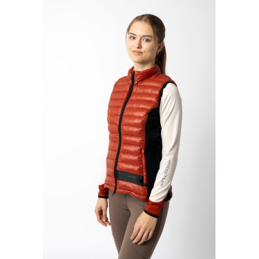 Gilet da equitazione ultraleggero senza maniche B Vertigo Sia da donna Rosso cinabro Gilet da equitazione ultraleggero senza maniche B Vertigo Sia da donna Rosso cinabro