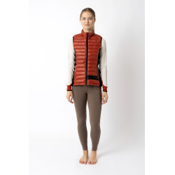 Gilet da equitazione ultraleggero senza maniche B Vertigo Sia da donna Rosso cinabro Gilet da equitazione ultraleggero senza maniche B Vertigo Sia da donna Rosso cinabro