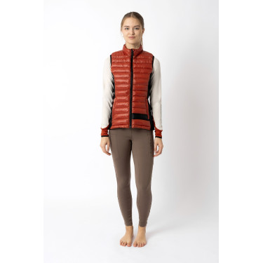Gilet da equitazione ultraleggero senza maniche B Vertigo Sia da donna Rosso cinabro Gilet da equitazione ultraleggero senza maniche B Vertigo Sia da donna Rosso cinabro