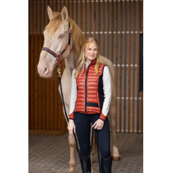 Gilet da equitazione ultraleggero senza maniche B Vertigo Sia da donna Rosso cinabro Gilet da equitazione ultraleggero senza maniche B Vertigo Sia da donna Rosso cinabro