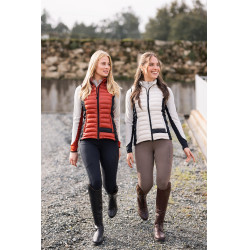 Gilet da equitazione ultraleggero senza maniche B Vertigo Sia da donna Rosso cinabro Gilet da equitazione ultraleggero senza maniche B Vertigo Sia da donna Rosso cinabro