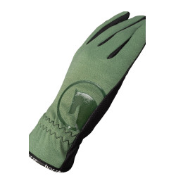 Guanti da equitazione estivi Horze Nichelle donna Spruzzi marini Grigio