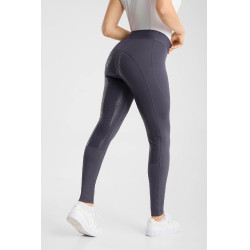 Leggings da equitazione da donna Horze Maia con fondello integrale Odissea marina Blu marino