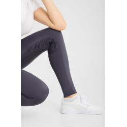 Leggings da equitazione da donna Horze Maia con fondello integrale Odissea marina Blu marino