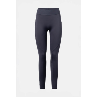 Leggings da equitazione da donna Horze Maia con fondello integrale Odissea marina Blu marino