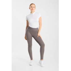 Leggings da equitazione da donna Horze Maia con fondello integrale Legno flottante Grigio Leggings da equitazione da donna Horze Maia con fondello integrale Legno flottante Grigio