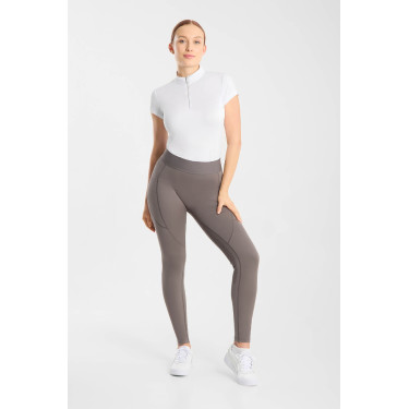 Leggings da equitazione da donna Horze Maia con fondello integrale Legno flottante Grigio Leggings da equitazione da donna Horze Maia con fondello integrale Legno flottante Grigio