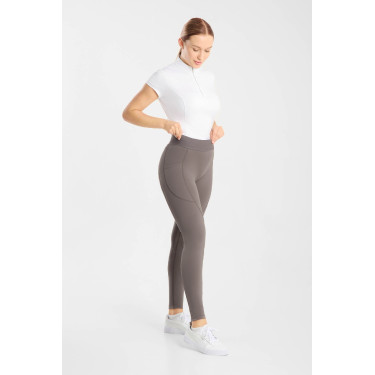Leggings da equitazione da donna Horze Maia con fondello integrale Legno flottante Grigio Leggings da equitazione da donna Horze Maia con fondello integrale Legno flottante Grigio