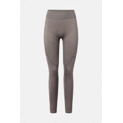 Leggings da equitazione da donna Horze Maia con fondello integrale Legno flottante Grigio Leggings da equitazione da donna Horze Maia con fondello integrale Legno flottante Grigio