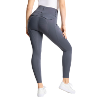 Leggings ibridi da donna Horze Anya fullgrip Grigio Leggings ibridi da donna Horze Anya fullgrip Grigio