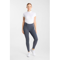 Leggings ibridi da donna Horze Anya fullgrip Bianco brillante