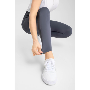 Leggings ibridi da donna Horze Anya fullgrip Grigio