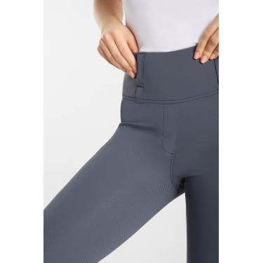 Leggings ibridi da donna Horze Anya fullgrip Grigio