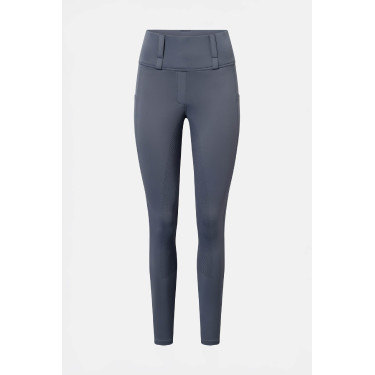 Leggings ibridi da donna Horze Anya fullgrip Grigio