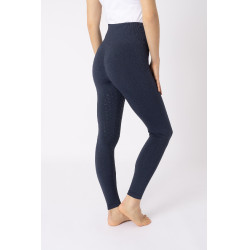 Leggings Scrunch Horze Nessa full grip senza cuciture Blu Nightshadow