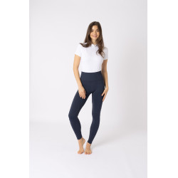 Leggings Scrunch Horze Nessa full grip senza cuciture Blu Nightshadow