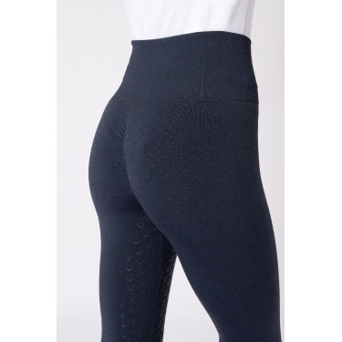 Leggings Scrunch Horze Nessa full grip senza cuciture Blu Nightshadow