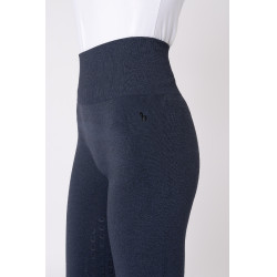 Leggings Scrunch Horze Nessa full grip senza cuciture Blu Nightshadow