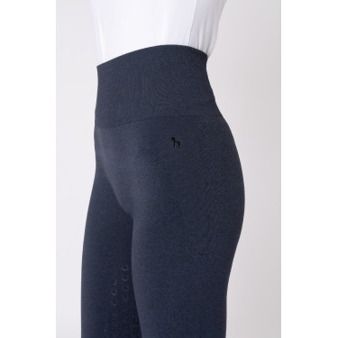 Leggings Scrunch Horze Nessa full grip senza cuciture Blu Nightshadow