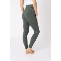 Leggings Scrunch Horze Nessa full grip senza cuciture Verde corona d’alloro