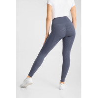Leggings a vita alta con fondo in silicone integrale Gillian Horze donna Nero