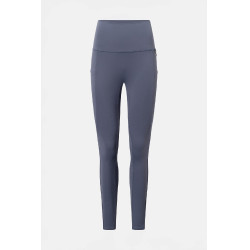 Leggings a vita alta con fondo in silicone integrale Gillian Horze donna Grigio