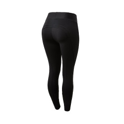 Leggings termici da donna Horze Active con rinforzi Nero