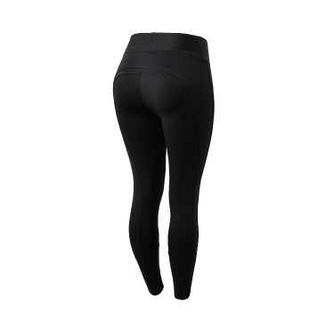 Leggings termici da donna Horze Active con rinforzi Nero
