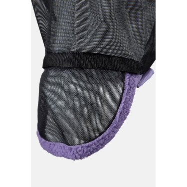 Maschera anti-mosche Horze con cerchietti Ghiaccio di lavanda