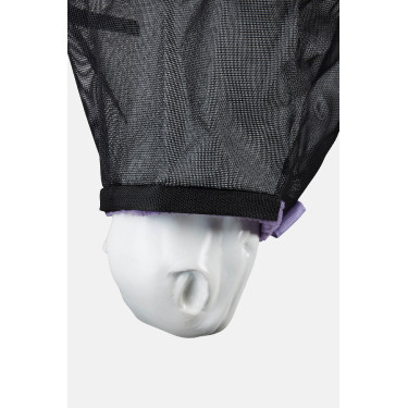 Maschera anti-mosche Horze con cerchietti Ghiaccio di lavanda