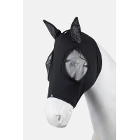 Maschera anti-mosche Horze elastica da infilare Giallo banana